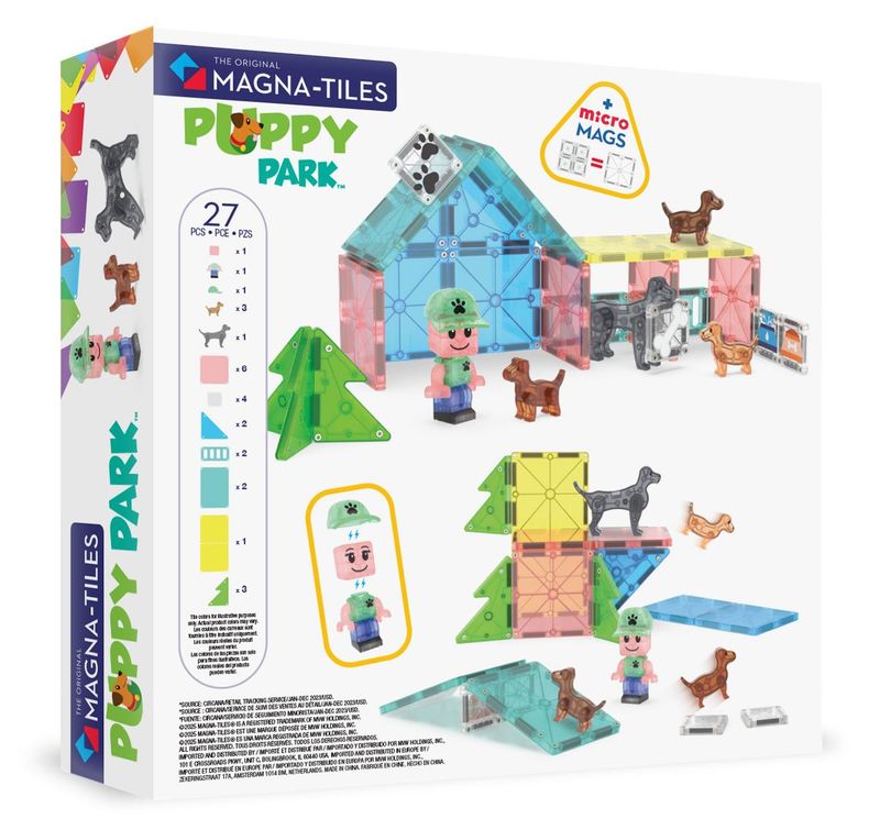 MAGNA-TILES Puppy Park 27 pcs