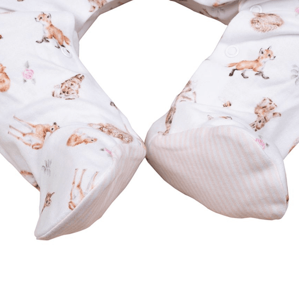 Hovedbilde Little Wren - Sparkebukse med dyremønster - ...