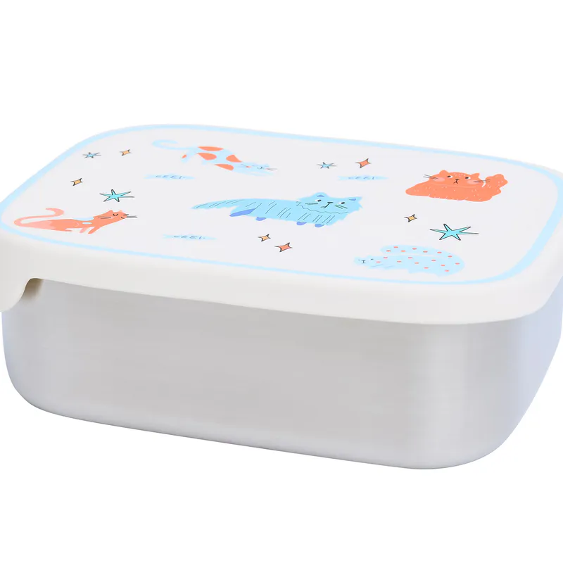 The Cotton Cloud - Plastfri Matboks - Meowtiful Cats 