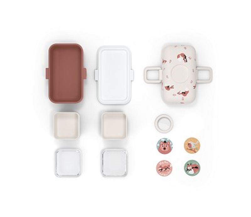 Monbento Tresor - Matboks med flere rom - Rev